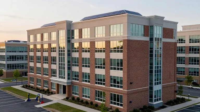 Illustration for: 279-Unit Fairfax Crest Opens on Former Government Center Parking Lot