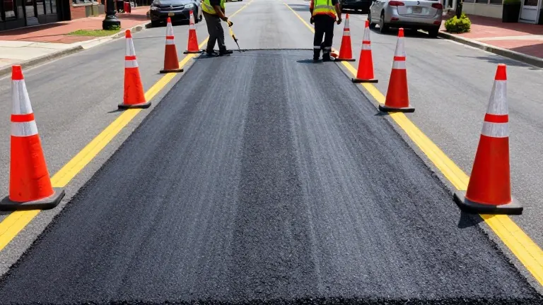 Illustration for: Alexandria Crews Patch 5,000 Potholes and Repave 50 Lane Miles Annually