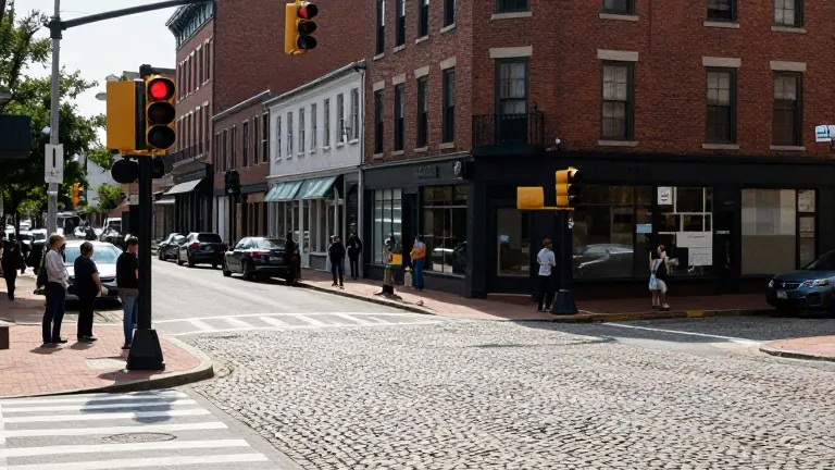 Illustration for: Alexandria Traffic Board Bans Right Turns on Red Across Old Town