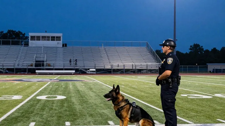 Eleven stitches and nine arrests set stage for Friday football