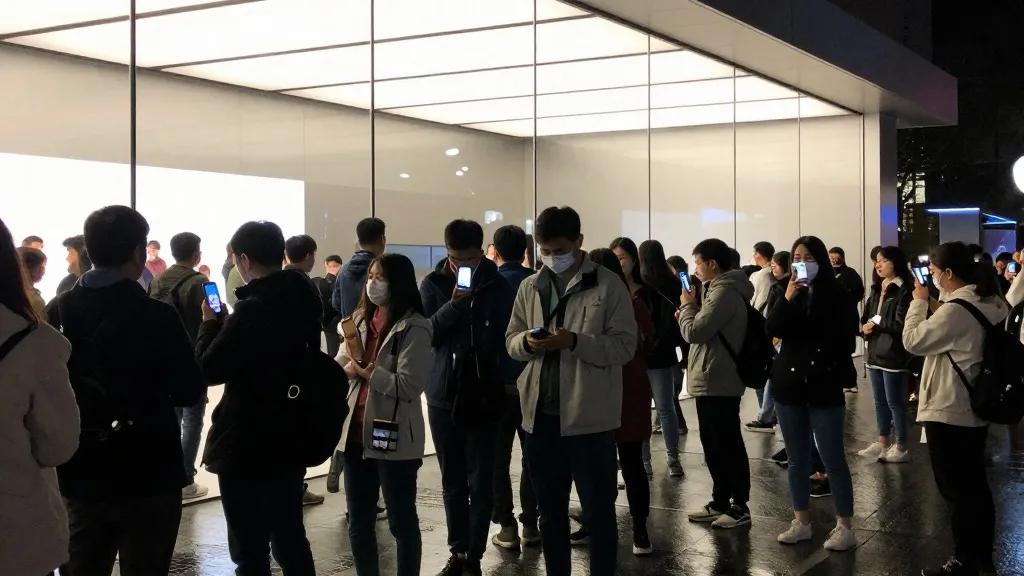 iPhone Duo launches worldwide with long lines at Apple Stores