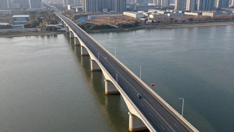 Illustration for: Kim Jong-un inaugurates new Yalu River bridge during Dandong trip