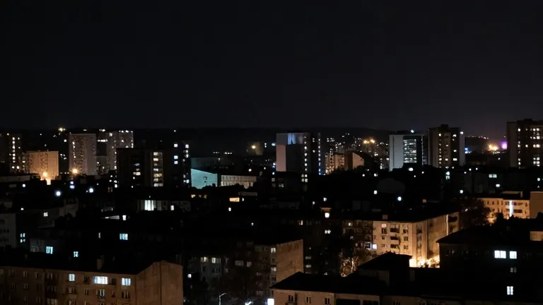 Illustration for: Konotop Still in Darkness After Fourth Day of Blackout