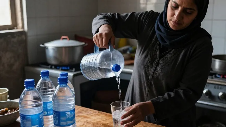 Illustration for: Taiz water costs jump 75% as Houthi siege cuts off supply routes