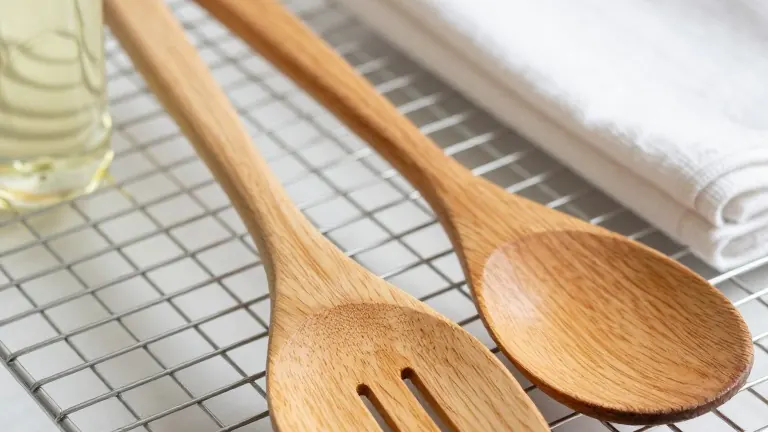 Illustration for: Wooden Spoons Need Care to Avoid Warping and Splitting